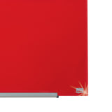 Nobo Glastavle Diamond widescreen 31'' rød – Glastavler (billede 4)