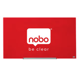 Nobo Glastavle Diamond widescreen 45'' rød – Glastavler (billede 2)
