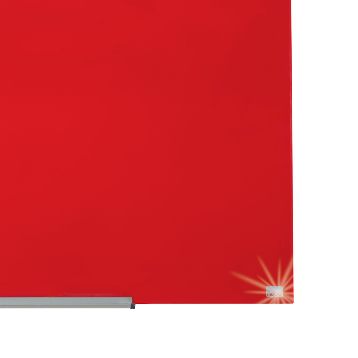 Nobo Glastavle Diamond widescreen 45'' rød – Glastavler (billede 4)