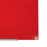 Nobo Glastavle Diamond widescreen 45'' rød – Glastavler (billede 4)