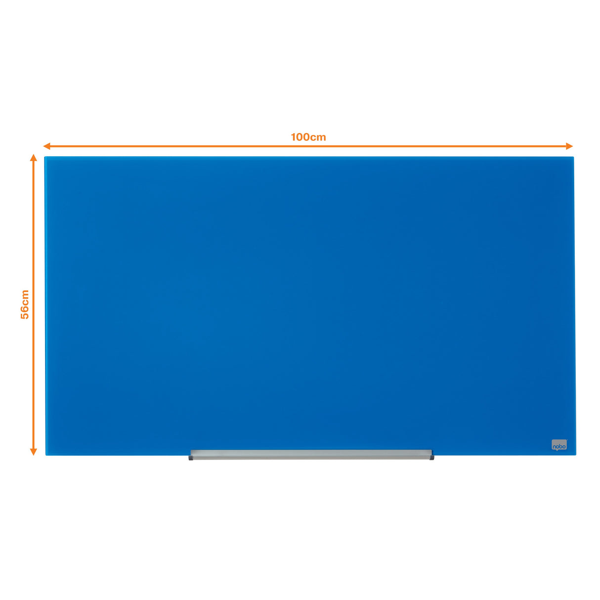 Nobo Glastavle Diamond widescreen 45" blå – Glastavler (billede 3)
