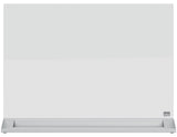 Nobo Skrivebordstavle glas 58x44cm hvid – Glastavler (billede 1)