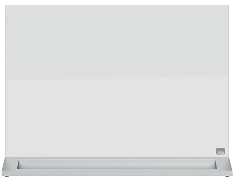 Skrivebordstavle glas 58x44cm hvid – image 1