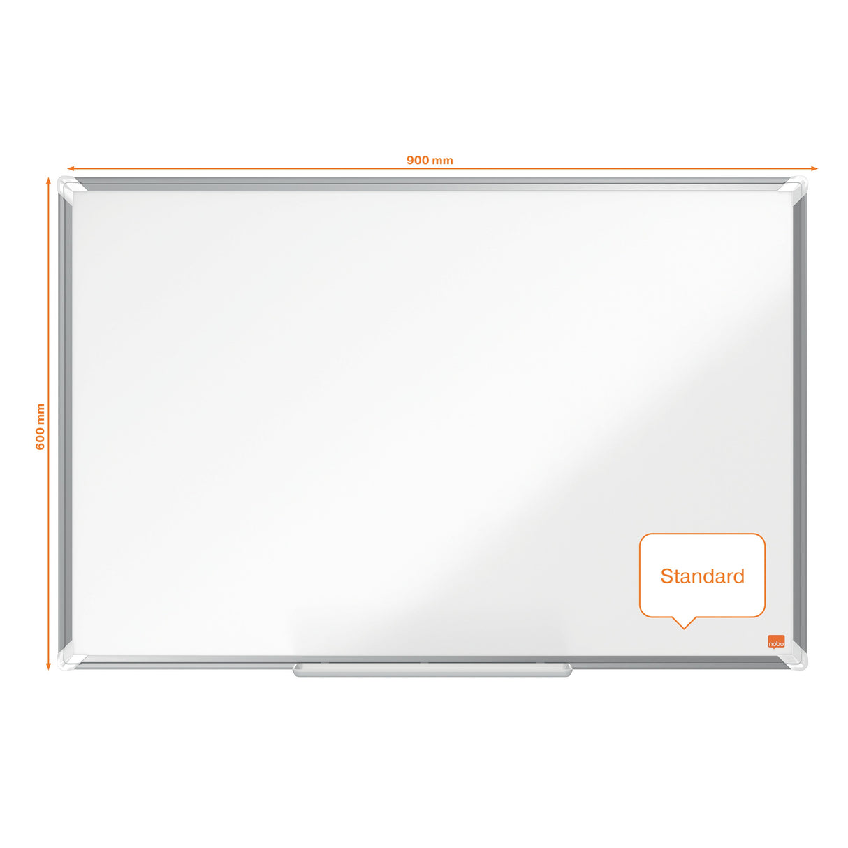 WB tavle Premium Plus ECO emaljeret 90x60cm – image 4
