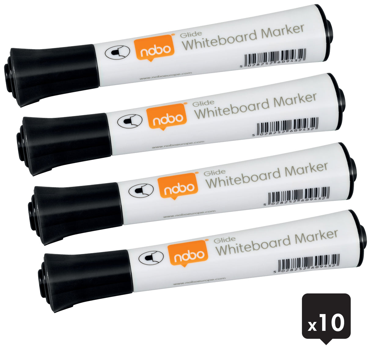 WB marker Glide rund 2mm sort (10) – image 2