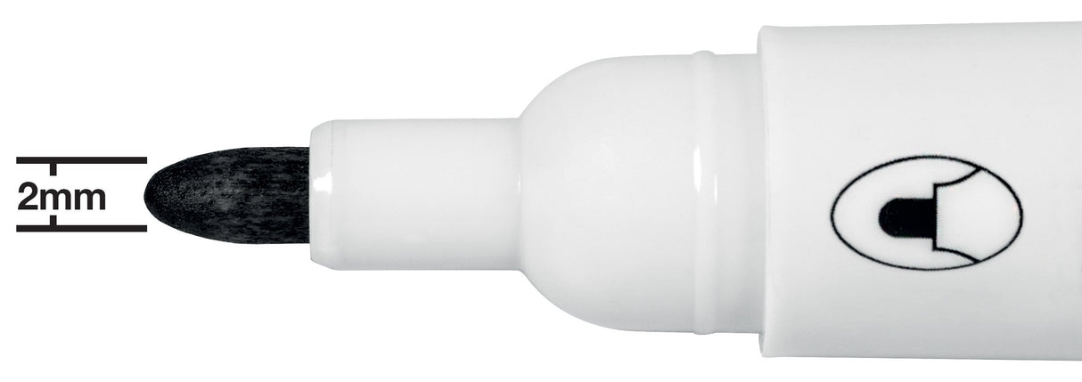 WB marker Glide rund 2mm sort (10) – image 5