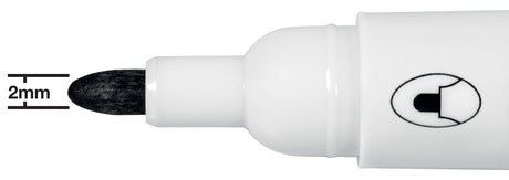 WB marker Glide rund 2mm sort (10) – image 5