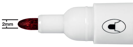 WB marker Glide rund 2mm rød (10) – image 5