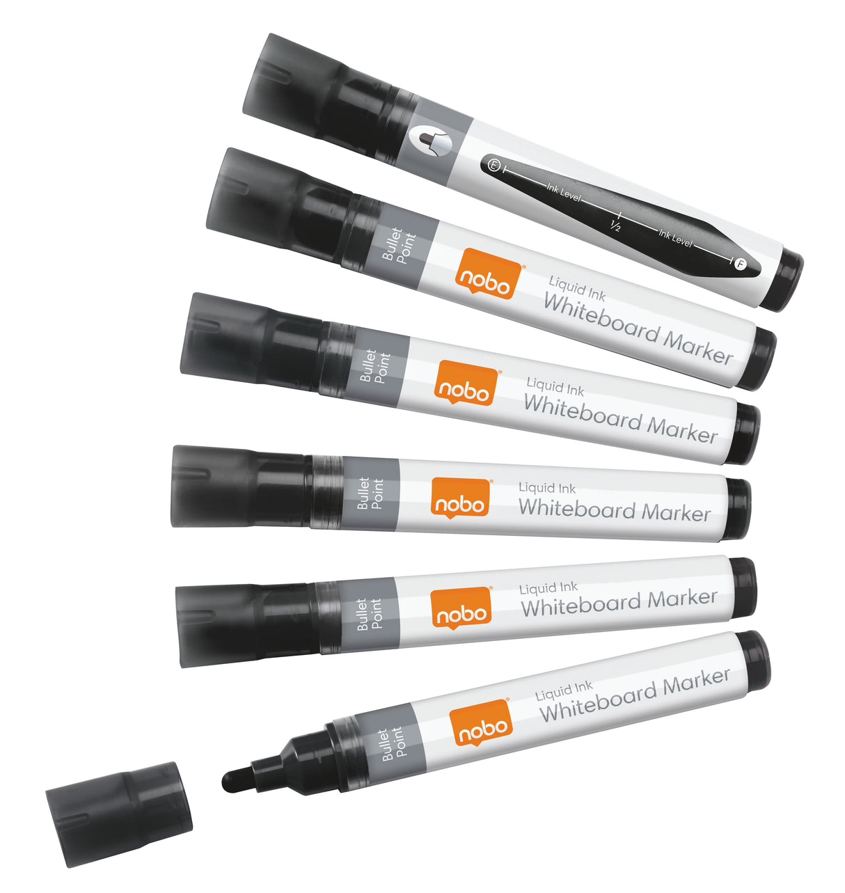 WB marker LiquidInk rund 3mm sort (10) – image 4