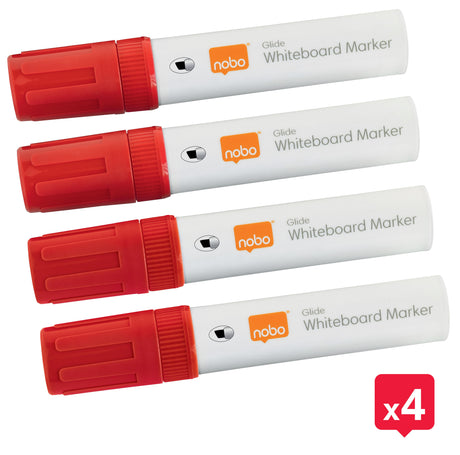 WB marker Glide Jumbo skrå 10mm rød (4) – image 1