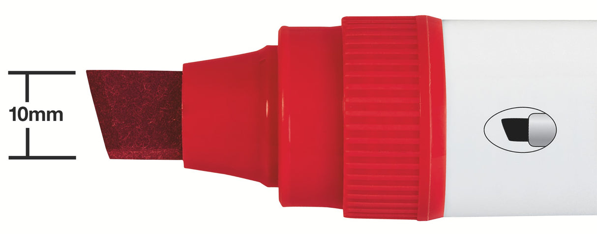 WB marker Glide Jumbo skrå 10mm rød (4) – image 3