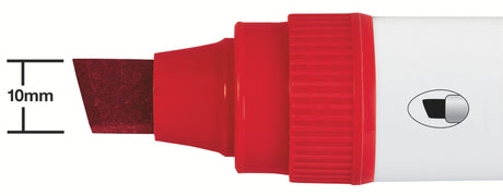 WB marker Glide Jumbo skrå 10mm rød (4) – image 3