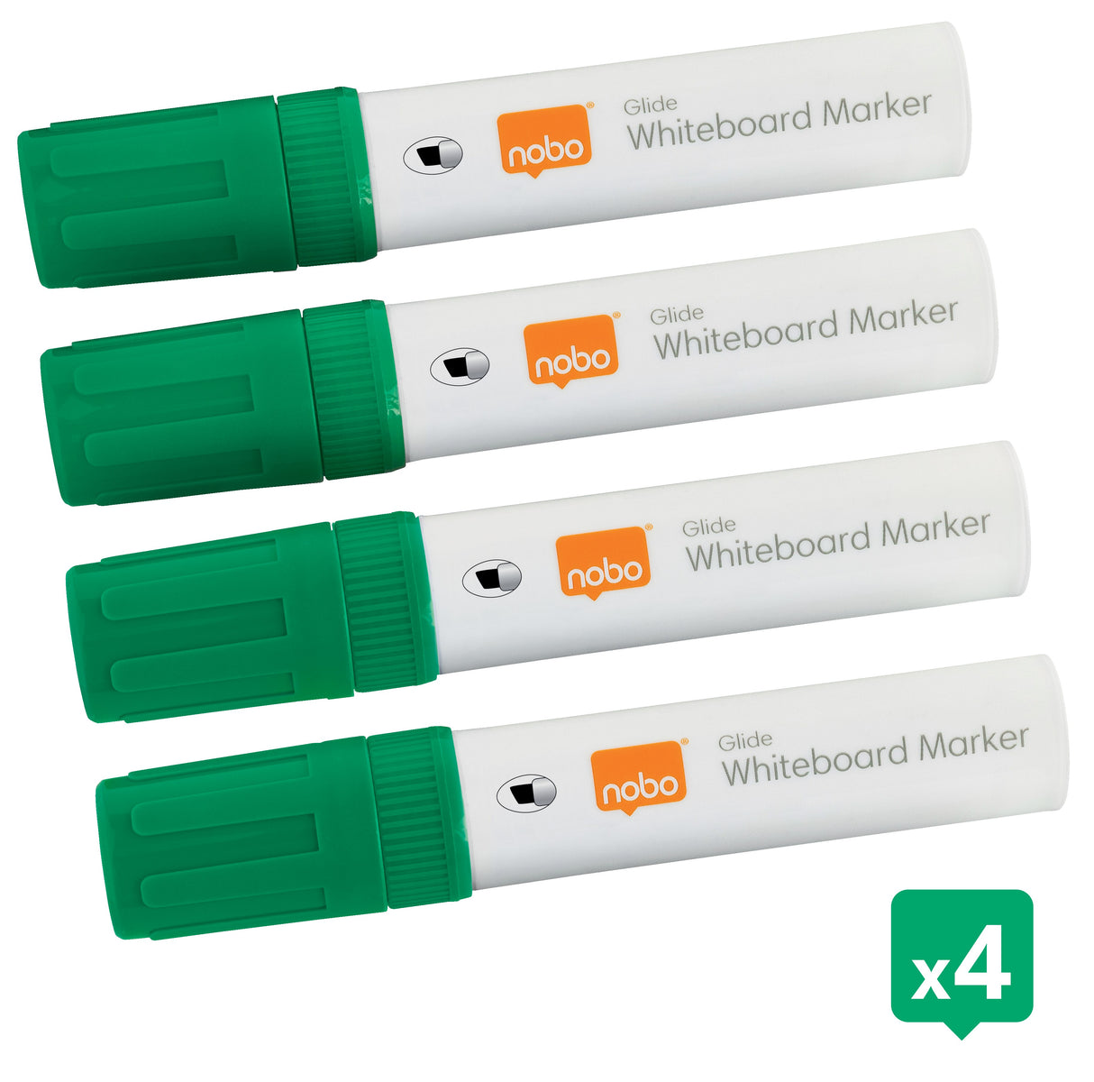 WB marker Glide Jumbo skrå 10mm grøn (4) – image 1