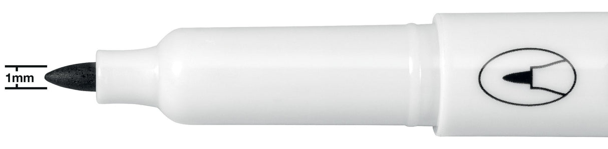 WB marker Glide fin rund 1mm sort (4) – image 4