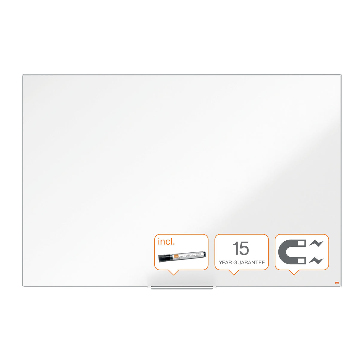 Nobo WB tavle Impression Pro lakeret stål 180x120cm (DS) – Whiteboards (billede 3)