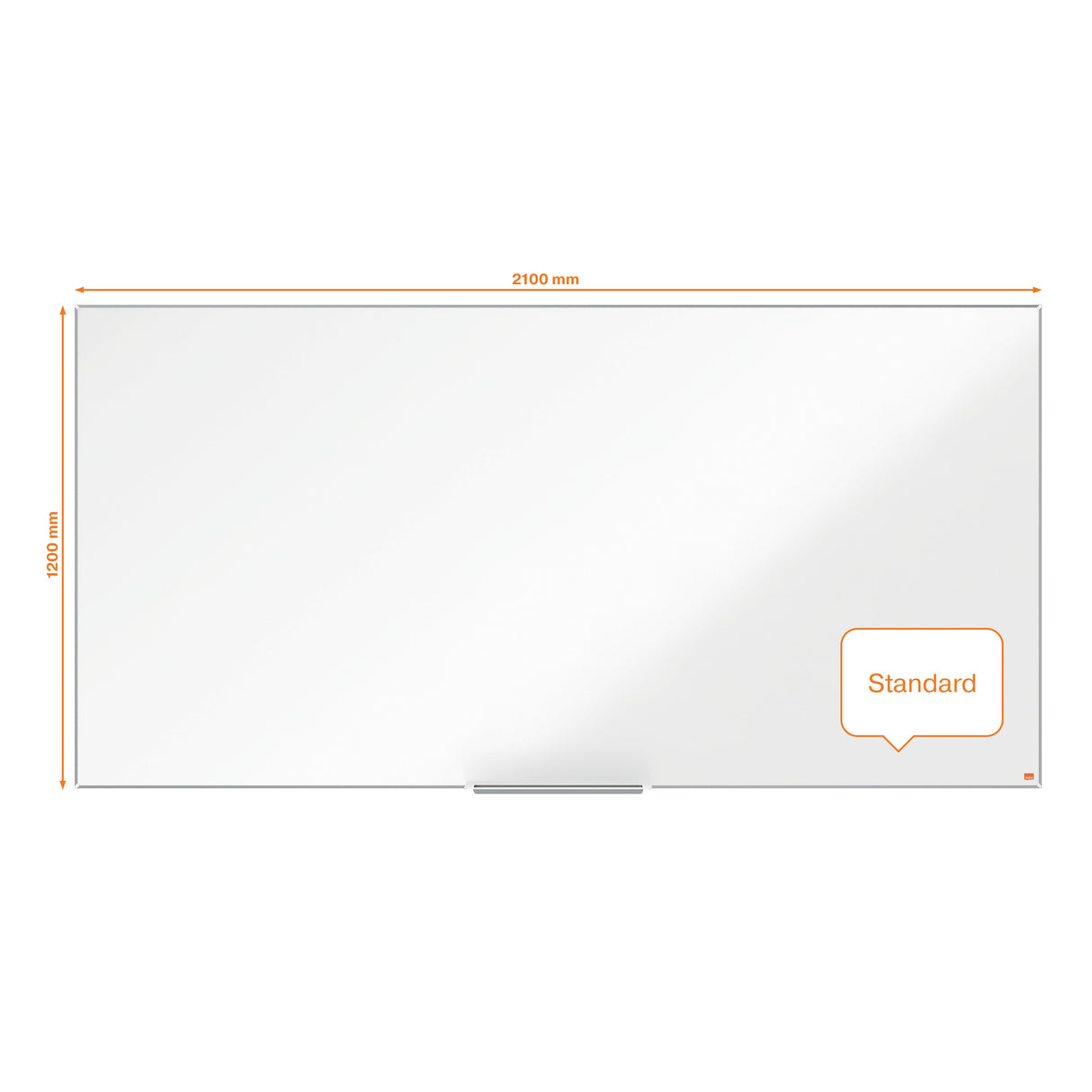 Nobo WB tavle Impression Pro lakeret stål 200x100cm (DS) – Whiteboards (billede 4)