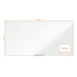 Nobo WB tavle Impression Pro lakeret stål 240x120cm (DS) – Whiteboards (billede 4)