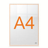 Nobo Skilteholder Premium Plus akryl T-fod A4 – Brochureholdere (billede 5)
