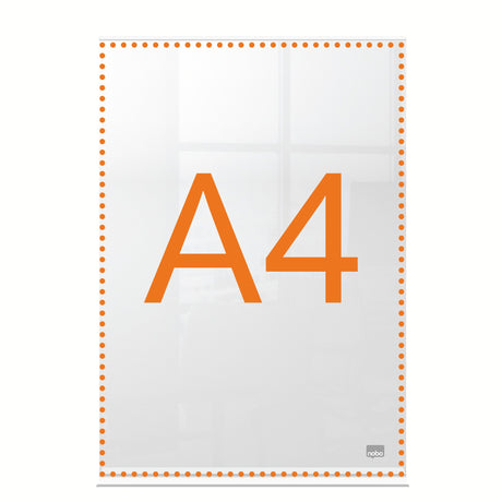 Nobo Skilteholder Premium Plus akryl T-fod A4 – Brochureholdere (billede 5)