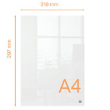 Akryl notestavle Home A4