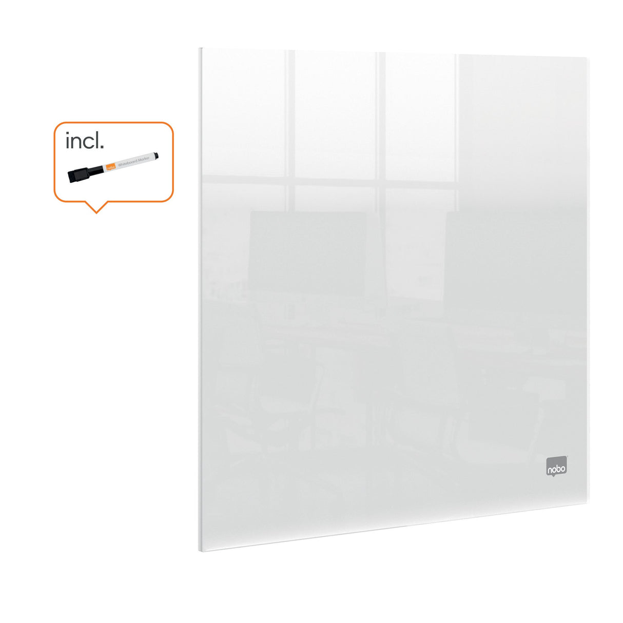 Akryl notestavle Home 30x30cm