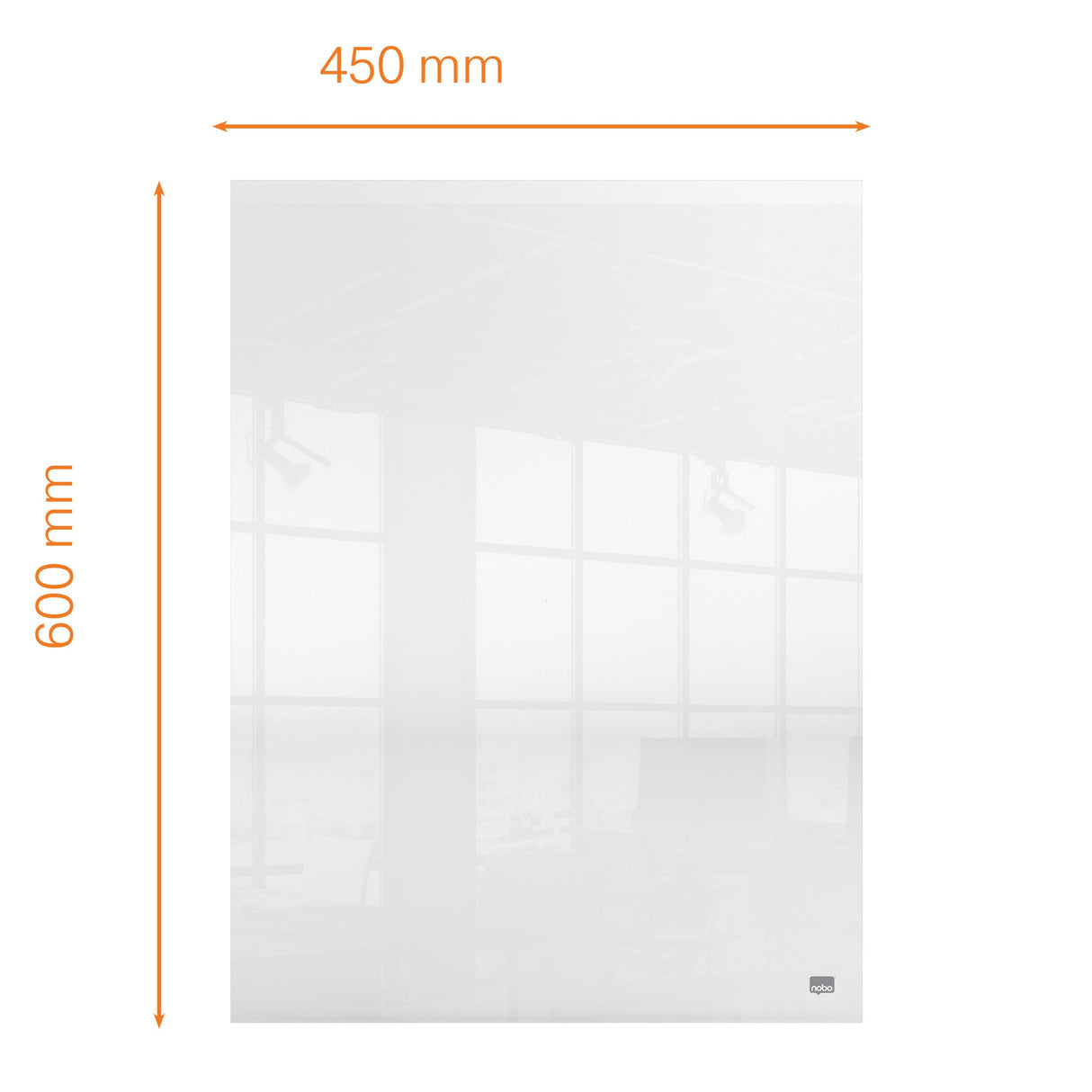 Akryl notestavle Home 60x45cm