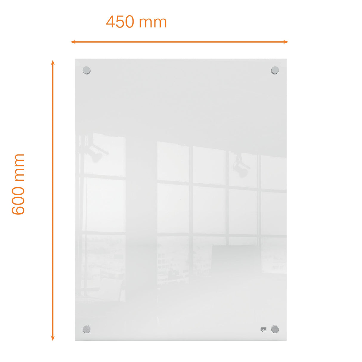 Akryl notestavle Home t/montering 60x45cm