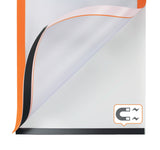 Inforamme magnetisk/selvklæb A4 orange (2) – image 2