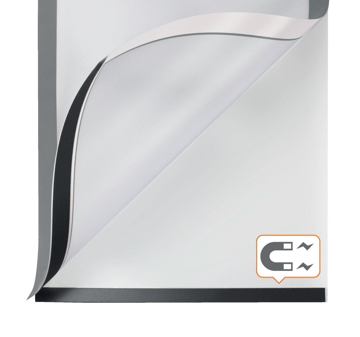 Inforamme magnetisk/selvklæb A3 sølv (2) – image 2