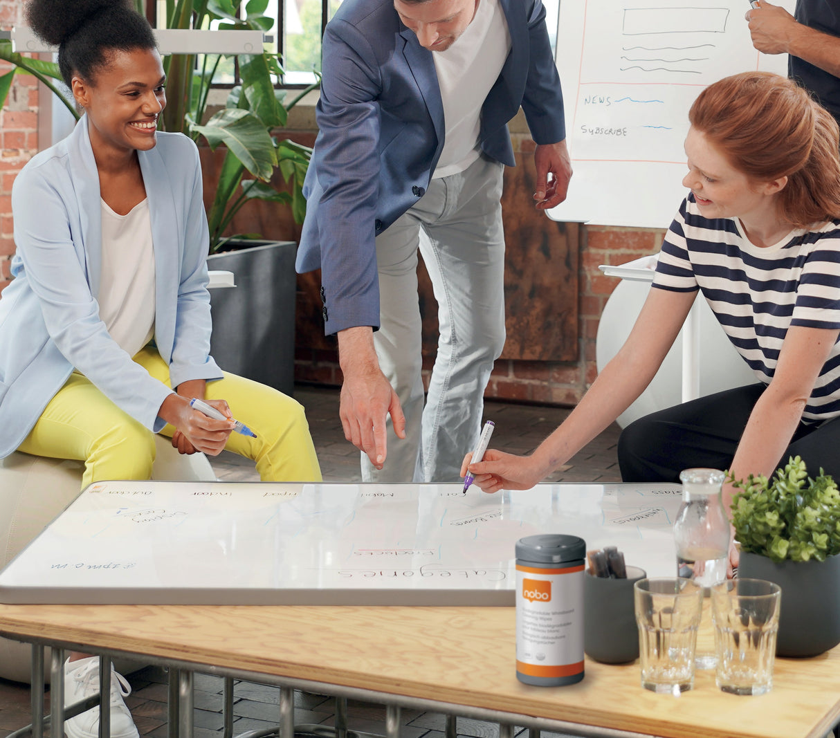 WB renseservietter recycle (100)