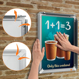 Skifteramme Nobo Premium Plus A3 alumin.