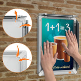Skifteramme Nobo Premium Plus A4 alumin.