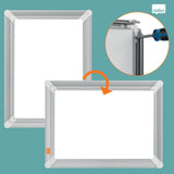 Skifteramme Nobo Premium Plus A4 alumin.