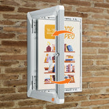 Skifteramme Nobo Premium Plus låsb.A4Alu