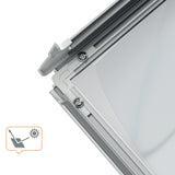 A-skilt Nobo Premium Plus A1 Aluminium