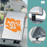 A-skilt Nobo Impresion Pro m/beholder A1