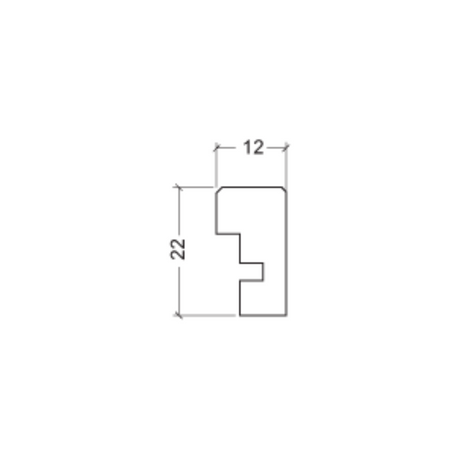 Billedramme, 42x59,4 cm, egetræ – image 2
