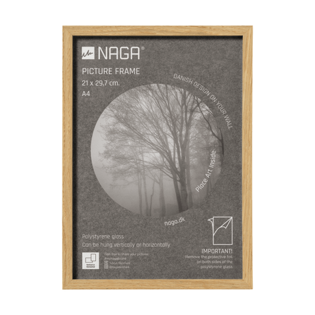 Oak picture frame a4 17054.png