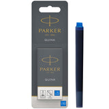 Parker Refill Long fountain Cartridges washable blue ink (5) – Fyldepenne (billede 1)