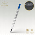 Parker Refill Rollerball QUINK M tip blue ink (billede 1)
