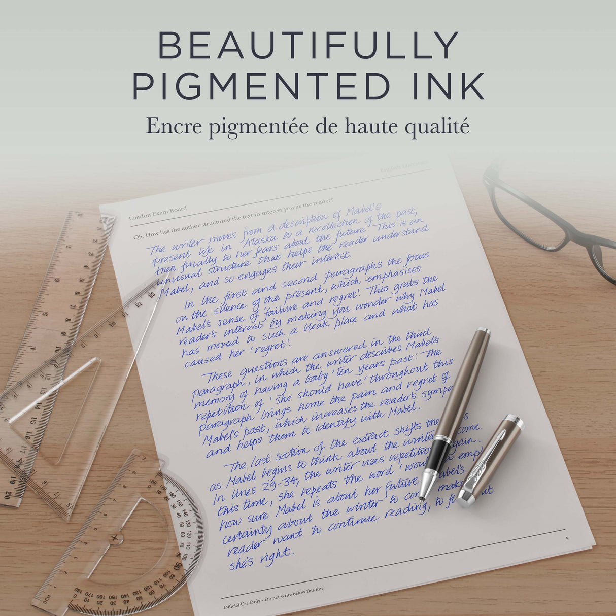 Parker Refill Rollerball QUINK M tip blue ink (billede 5)