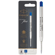 Parker Ballpen refill  Quinkflow F Blue 1-Blister (billede 1)