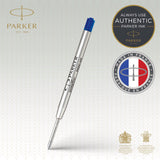 Parker Ballpen refill  Quinkflow F Blue 1-Blister (billede 2)