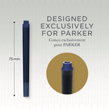 Parker Refill Long fountain Cartridges blue ink (5) – Fyldepenne (billede 3)