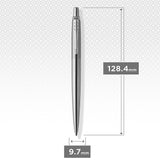 Parker Duosæt Jotter 77% recycled CT kuglepen+stiftblyant sø (billede 4)