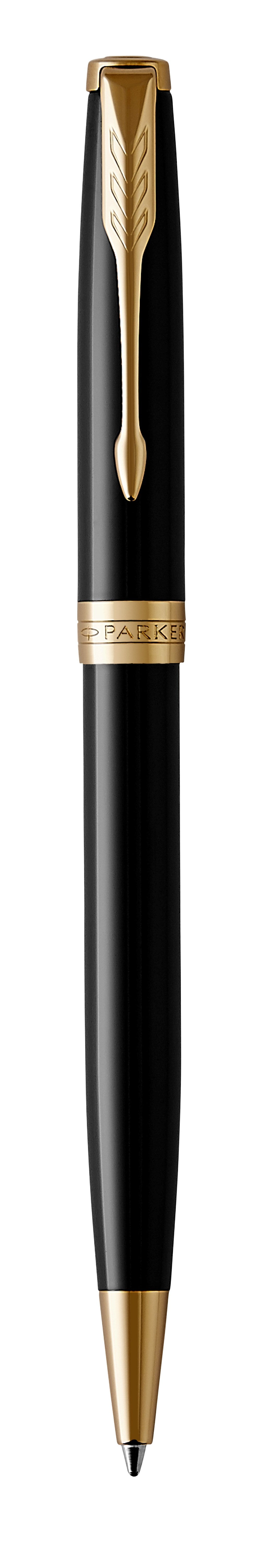 Parker Duosæt Sonnet GT kuglepen+fyldepen sort (billede 4)