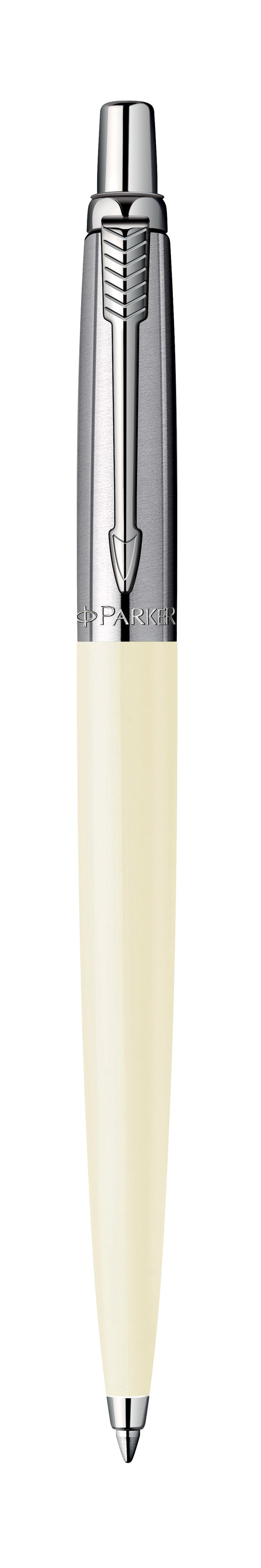 Parker kuglepen Jotter 55% recycled blist hvid (billede 1)