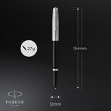 Parker 51 fyldepen i gaveæske sort/krom – Fyldepenne (billede 3)