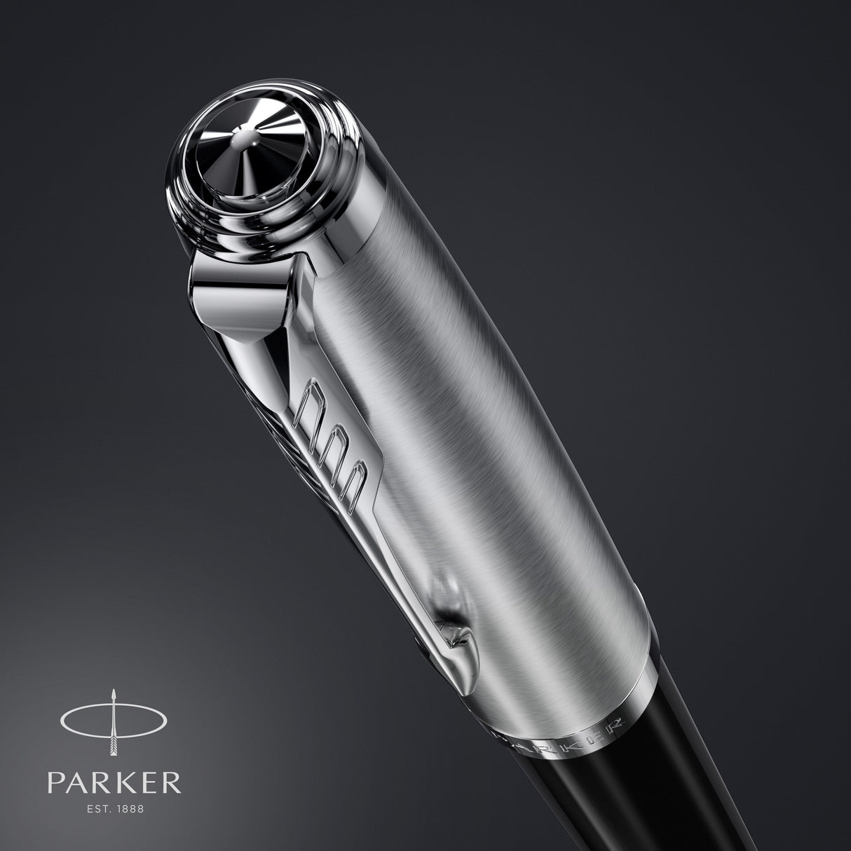 Parker 51 fyldepen i gaveæske sort/krom – Fyldepenne (billede 5)