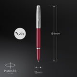 Parker 51 fyldepen i gaveæske bordeaux/krom – Fyldepenne (billede 3)
